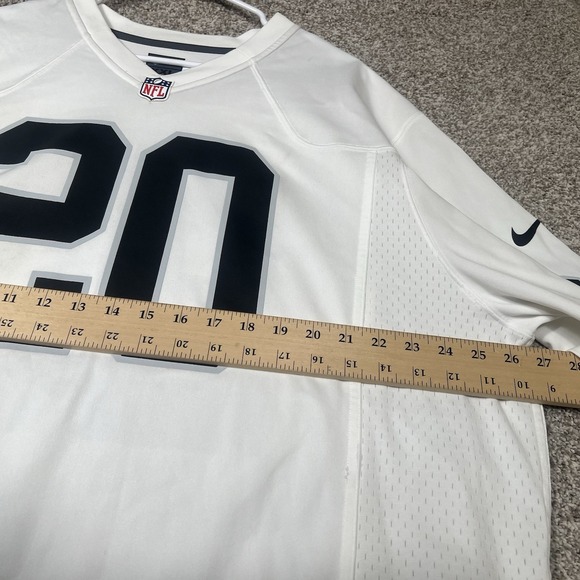 Nike Raiders Jersey Men's XXL White Darren McFadden On Field Oakland, Las Vegas - Picture 5 of 8